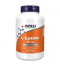 Лізин Now Foods L-Lysine 500mg 250tabs